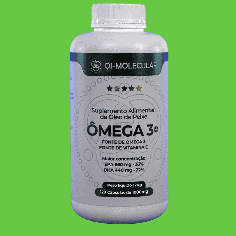 ÔMEGA 3+ RICO EM EPA e DHA - 120 CÁPSULAS